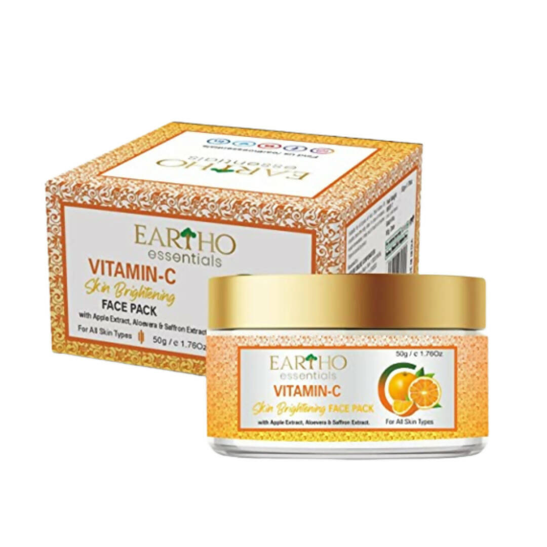 Eartho Essentials Vitamin C Skin Brightening Face Pack - Distacart