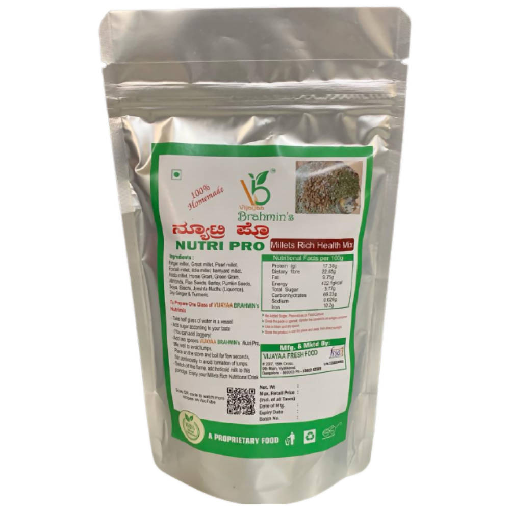 Vijayaa Brahmin's Nutri Pro
