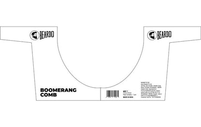 Beardo Boomerang Comb Shaping Tool - Distacart