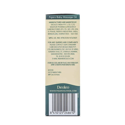 Figaro Baby Massage Oil - Distacart