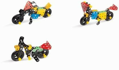 Kipa Model Building Metal Construction Based Educational Creative Toys for Creative Minds Kit Dirt Bikes for Juniors - Distacart