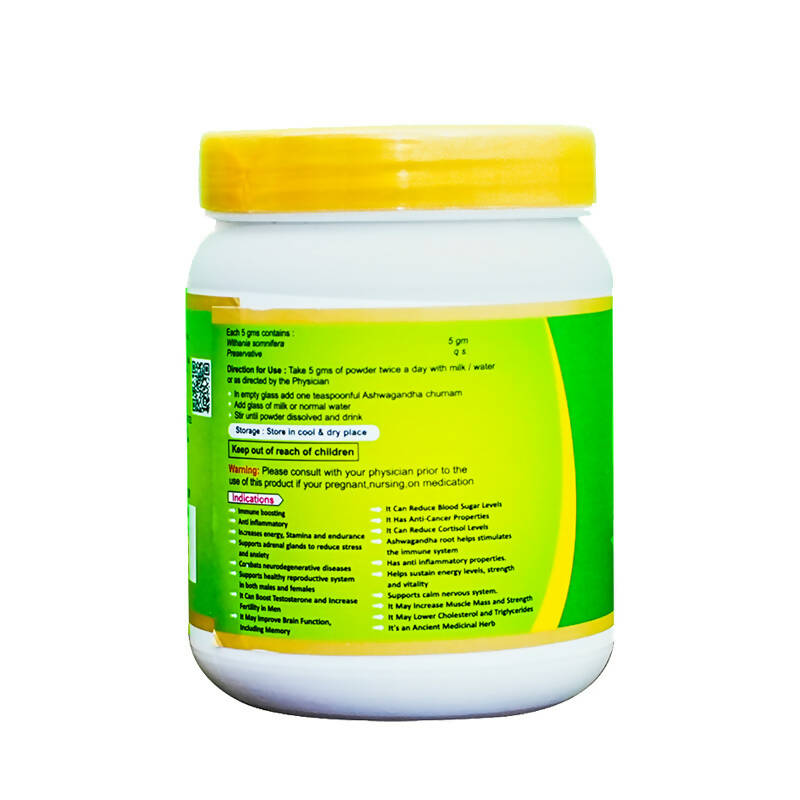 KBK Herbals Ashwagandha Churnam - Distacart