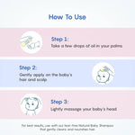 Thumbnail for The Moms Co Natural Baby Hair Oil How To Use 