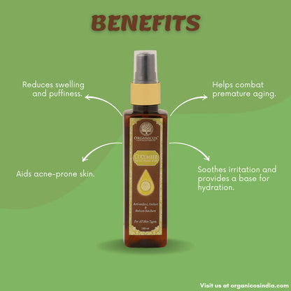 Organicos Cucumber Facial Tonic Mist - Distacart