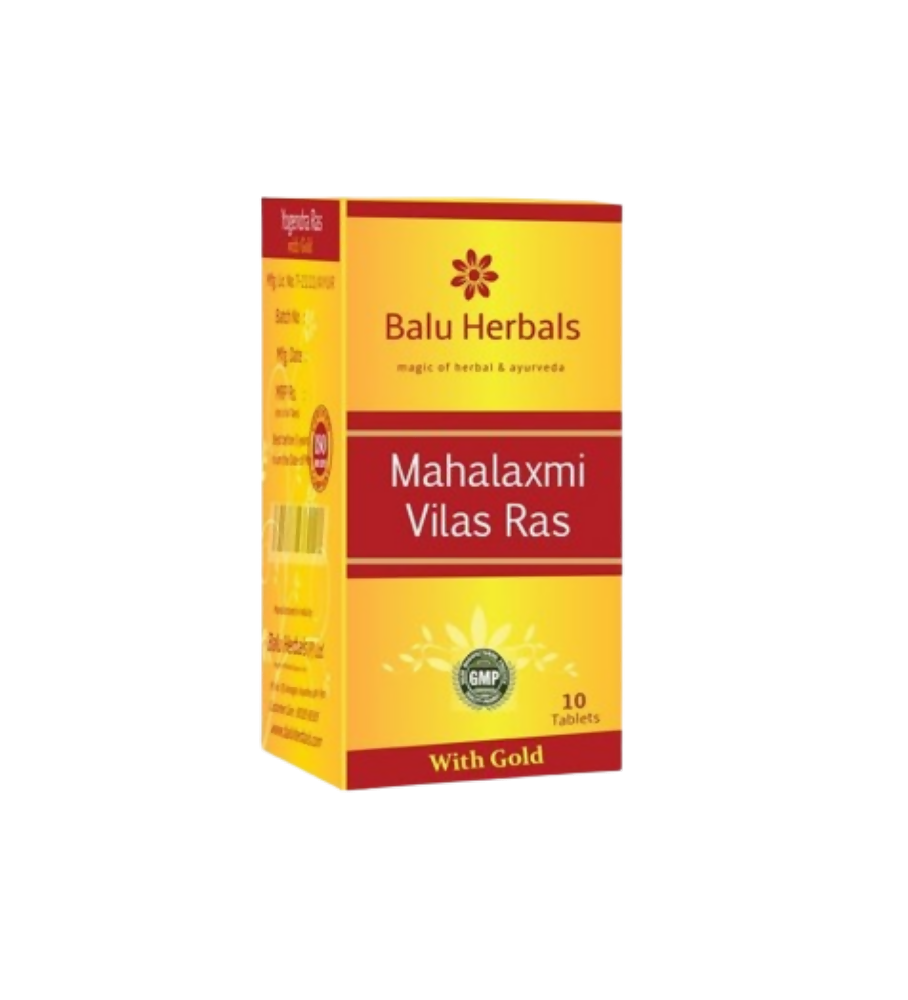 Balu Herbals Mahalaxmivilas Ras Gold Tablets - Distacart