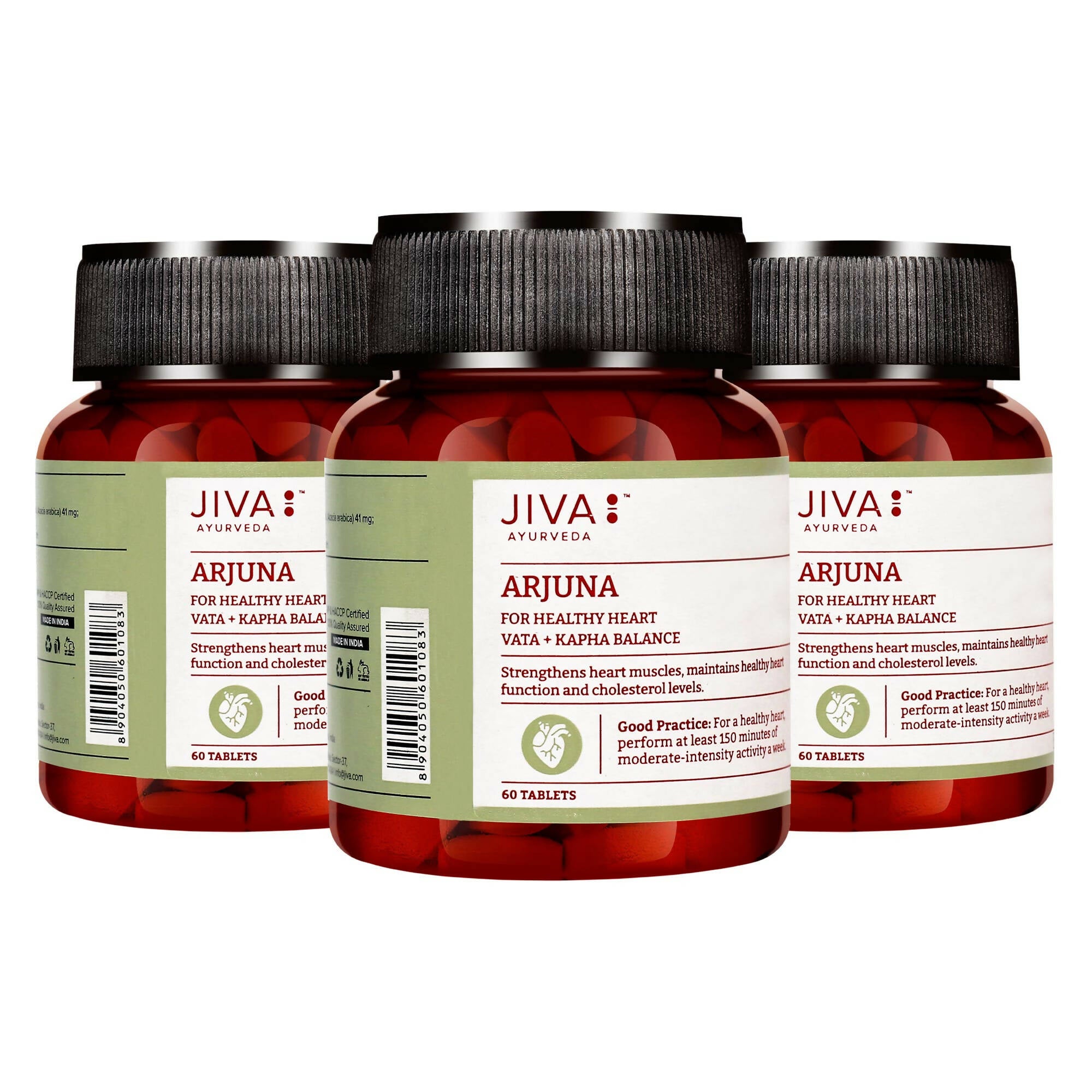 Jiva Ayurveda Arjuna Tablets - Distacart