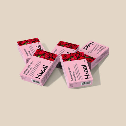 Haeal Exfoliating British Rose Soap