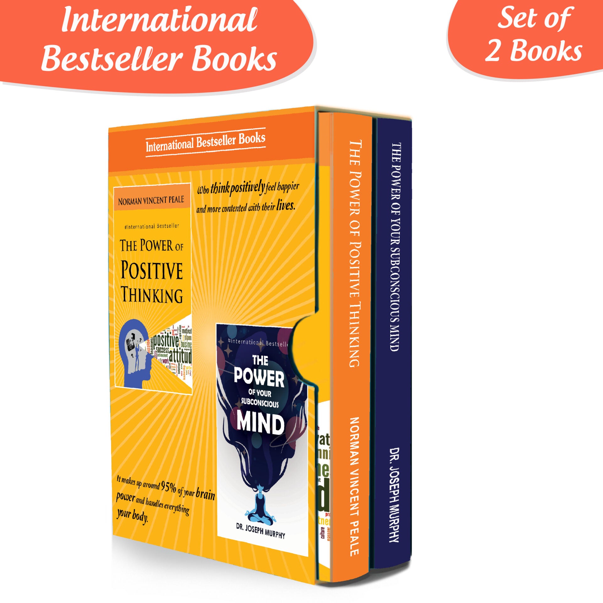 Personality Development Books Set of 2| The Power of your Subconscious Mind, The Power of Positive Thinking - Distacart