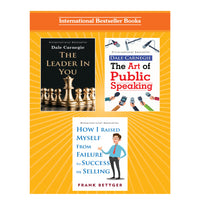 Thumbnail for Personality Development for Business Management Books Set of 3| Success In Selling, Leaders, The Art of Public Speaking - Distacart