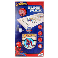 Thumbnail for Skoodle Marvel Spider-Man Sling Puck Game, Super Fast Portable Table Board Game for Kids and Adults - Distacart