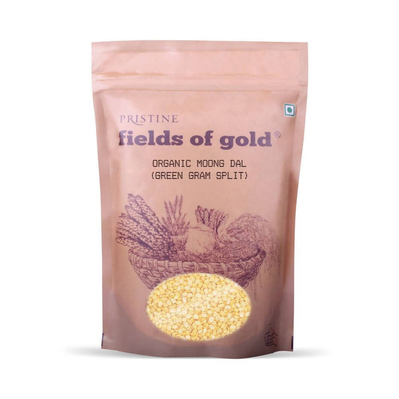 Pristine Fields of Gold - Organic Moong Dal (Green Gram Split)