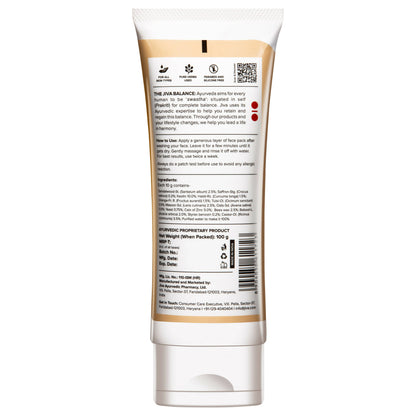 Jiva Ayurveda Kesar Ubtan Face Pack - Distacart