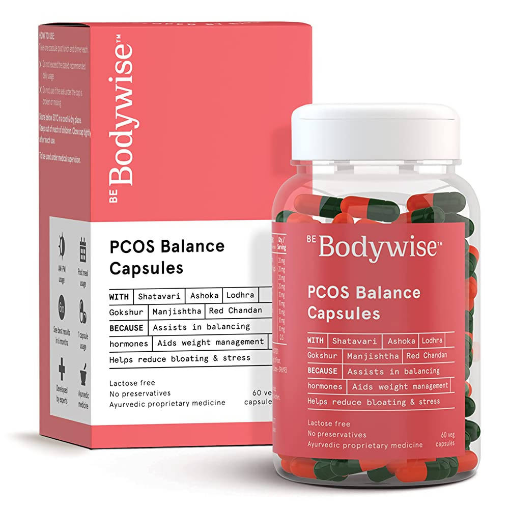 BeBodywise PCOS Balance Capsules For Women
