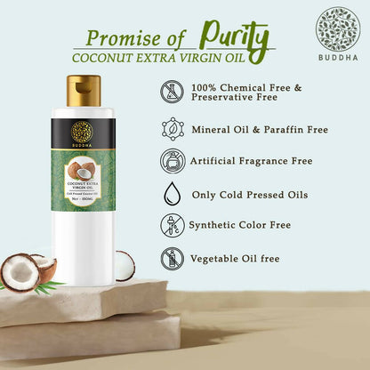 Buddha Natural Cold Pressed Extra Virgin Coconut Oil - Distacart