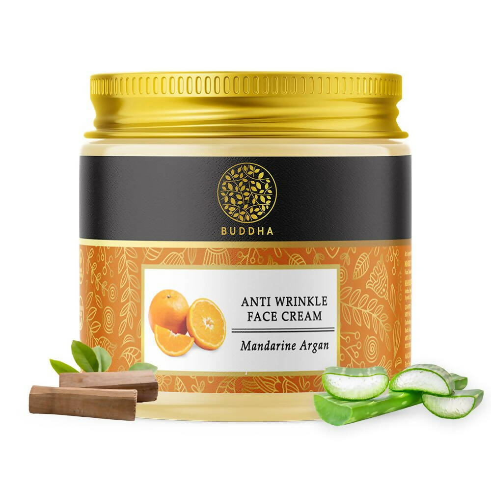 Buddha Natural Anti Wrinkle Face Cream - Reduce Fine Lines, Wrinkles & Skin Aging - Distacart