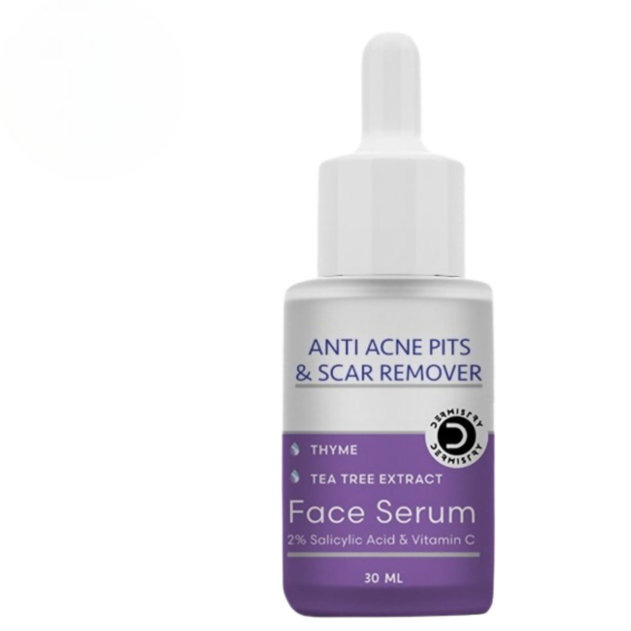 Dermistry Anti Acne 2% Salicylic Acid Niacinamide & Vitamin C Pits Scars Dark Spots Face Serum - Distacart