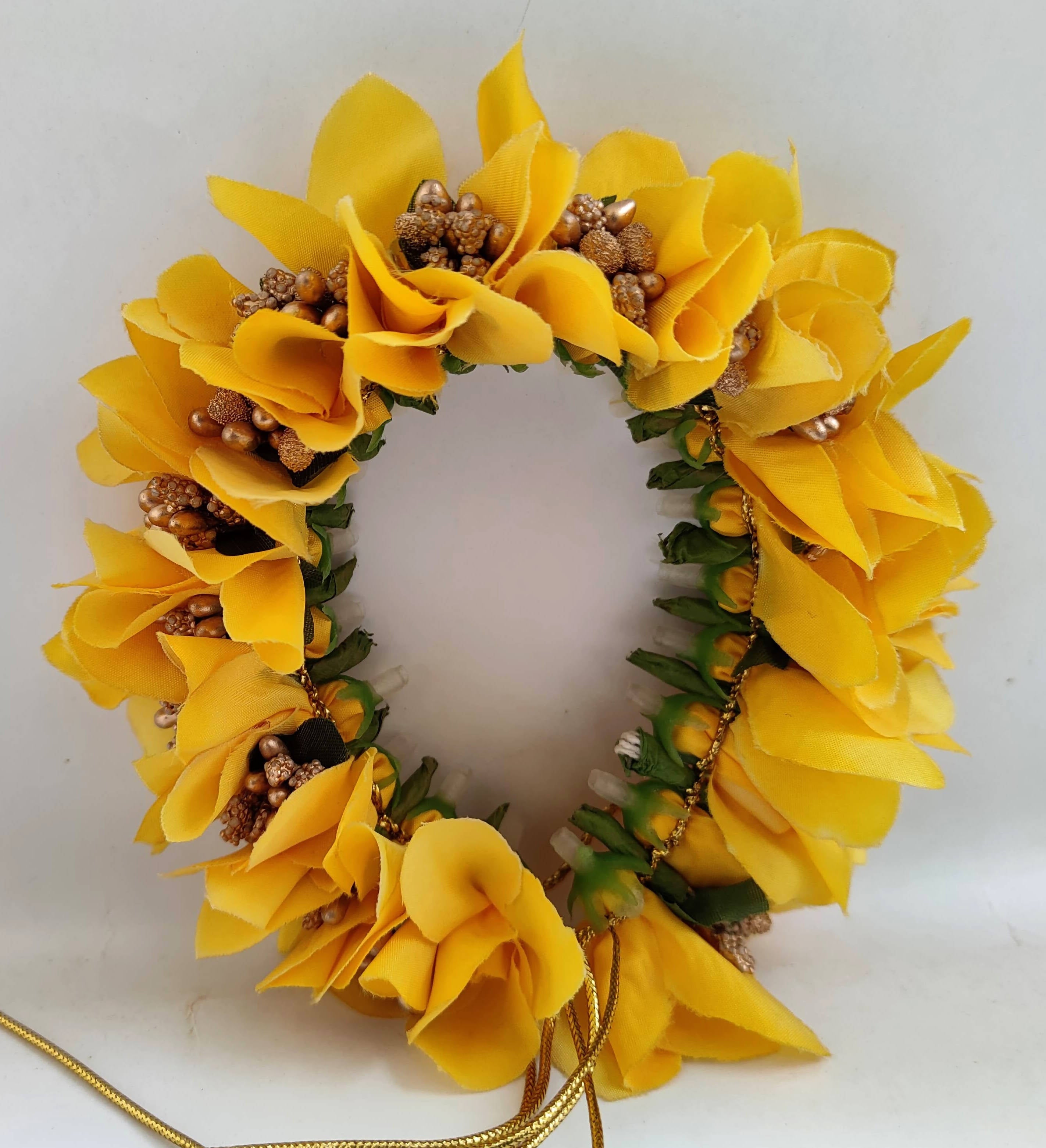 Yellow Orchids Gajra