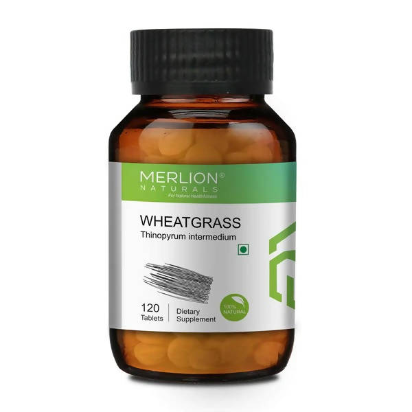 Merlion Naturals Wheat Grass 500mg Tablets - Distacart