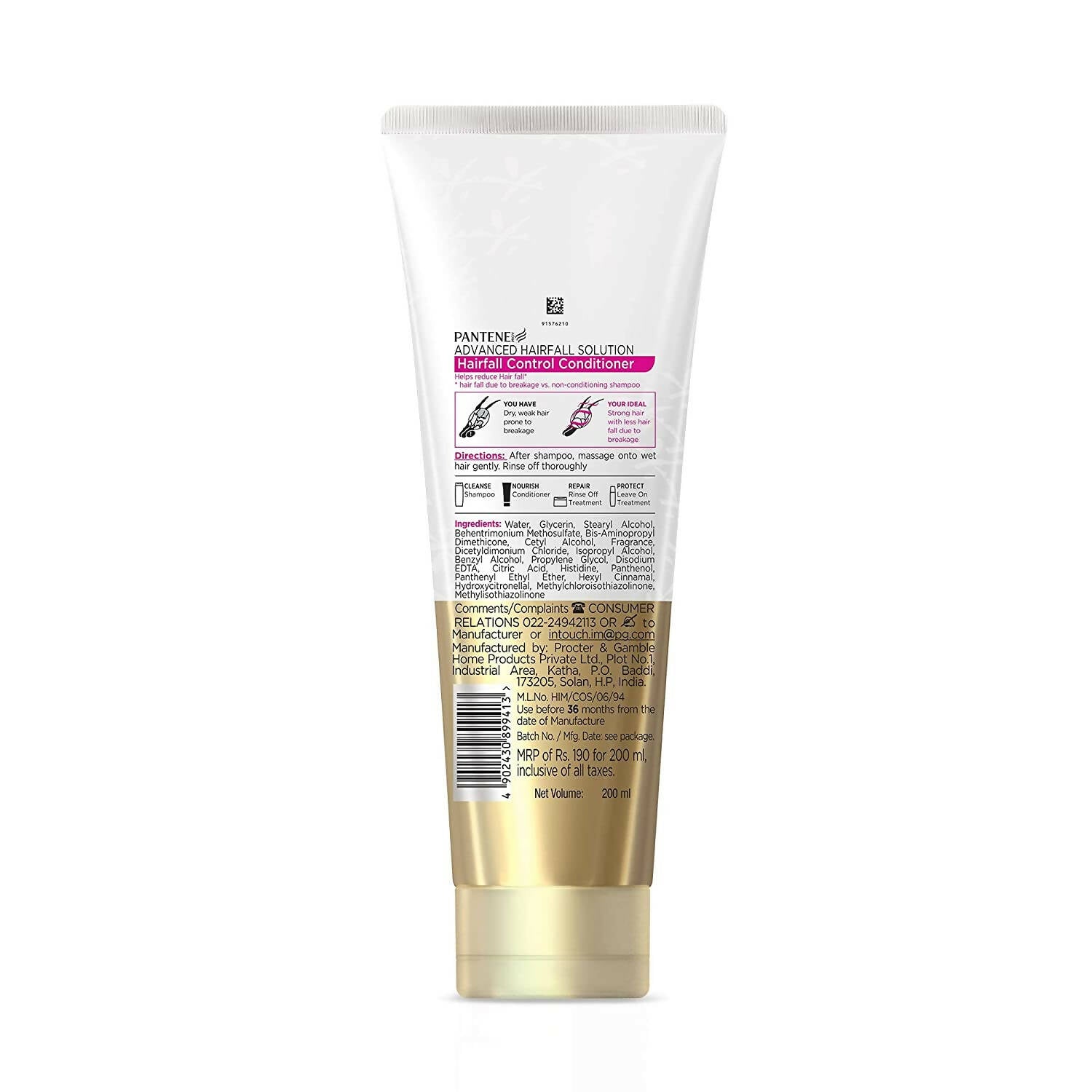 Pantene Advanced Hair Fall Solution Anti Hair Fall Conditioner - Distacart