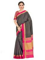 Thumbnail for Mimosa Women's Banarasi Silk Black Saree - Distacart