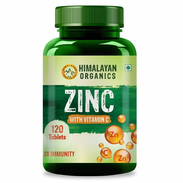 Organics Zinc With Vitamin C Tablets: 120 Tablets