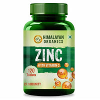 Thumbnail for Organics Zinc With Vitamin C Tablets: 120 Tablets