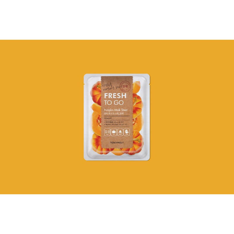 Tonymoly Fresh To Go Pumpkin Mask Sheet Firming - Distacart
