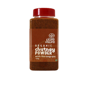 Pure & Sure Organic Chutney Powder With Horsegram