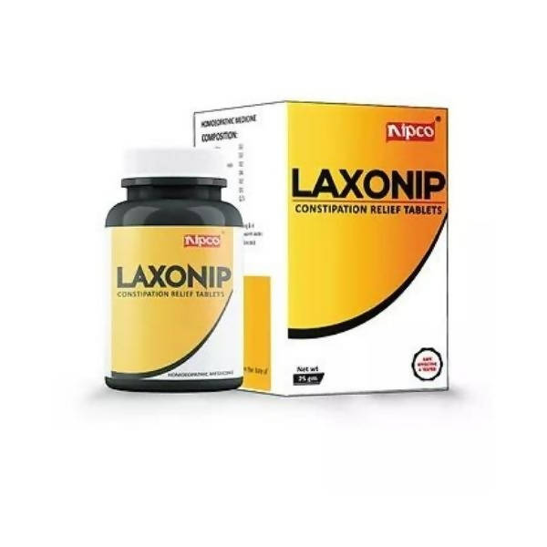 Nipco Homeopathy Laxonip Constipation Relief Tablets