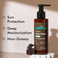 Thumbnail for mCaffeine Choco Body Lotion SPF 15 With Cocoa Butter - Distacart