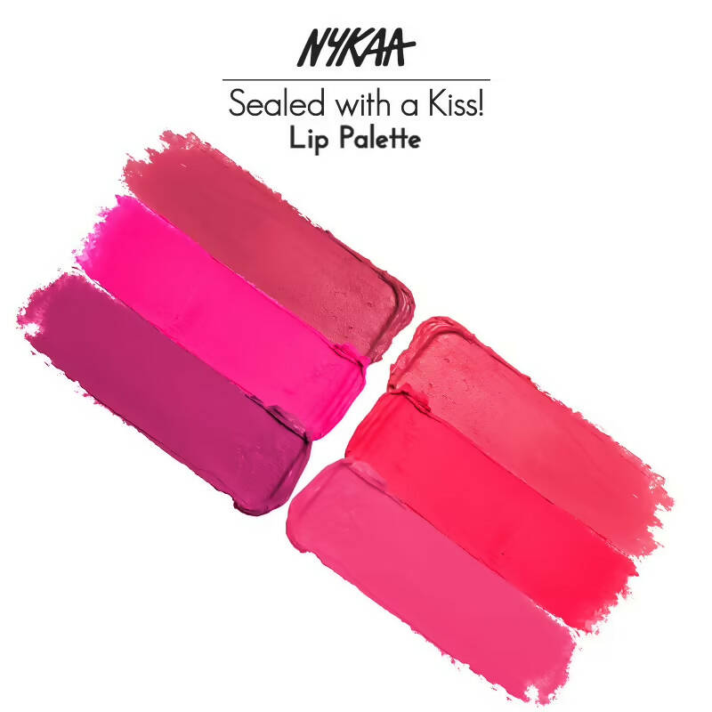 Nykaa Sealed with a Kiss! Lipstick Palette - Girl Boss 01 - Distacart