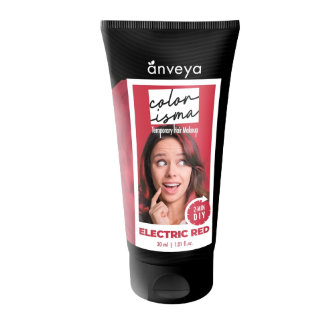 Anveya Colorisma Electric Red - Temporary Hair Color - Distacart
