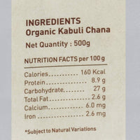 Thumbnail for Kabuli Chana Organic Pulses