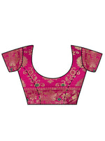 Thumbnail for Mimosa Women's Green Kanchipuram Silk Saree - Distacart