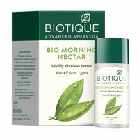 Thumbnail for Biotique Advanced Ayurveda Bio Morning Nectar Visibly Flawless Serum - Distacart