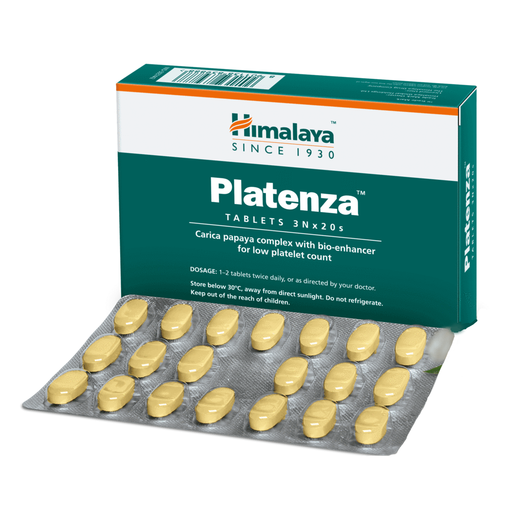 Himalaya Herbals Platenza Tablets - Distacart