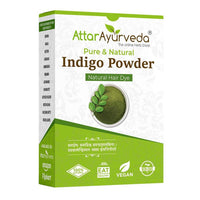 Thumbnail for Attar Ayurveda Pure & Natural Indigo Powder - Natural Hair Dye