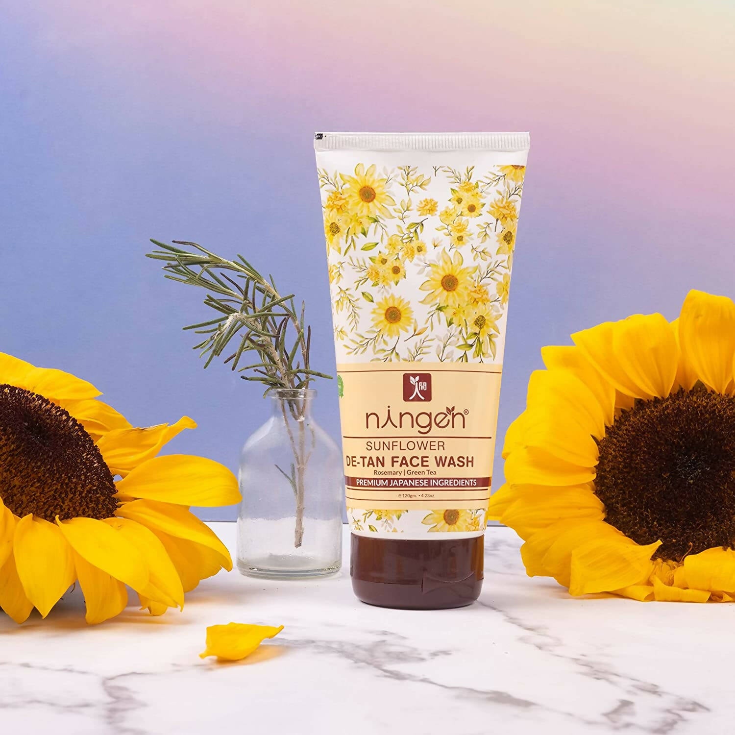 Ningen Sunflower De-Tan Face Wash - Distacart