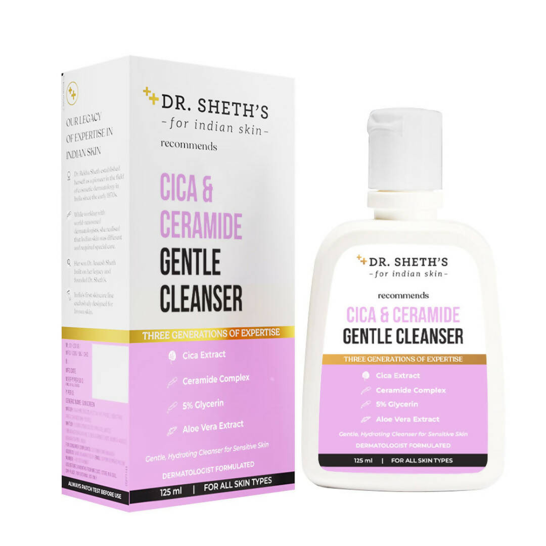 Dr. Sheth's Cica & Ceramide Gentle Cleanser - Distacart