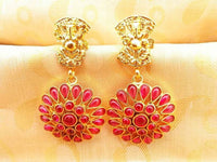 Thumbnail for Pink Kemp Ganesha Earrings - Distacart