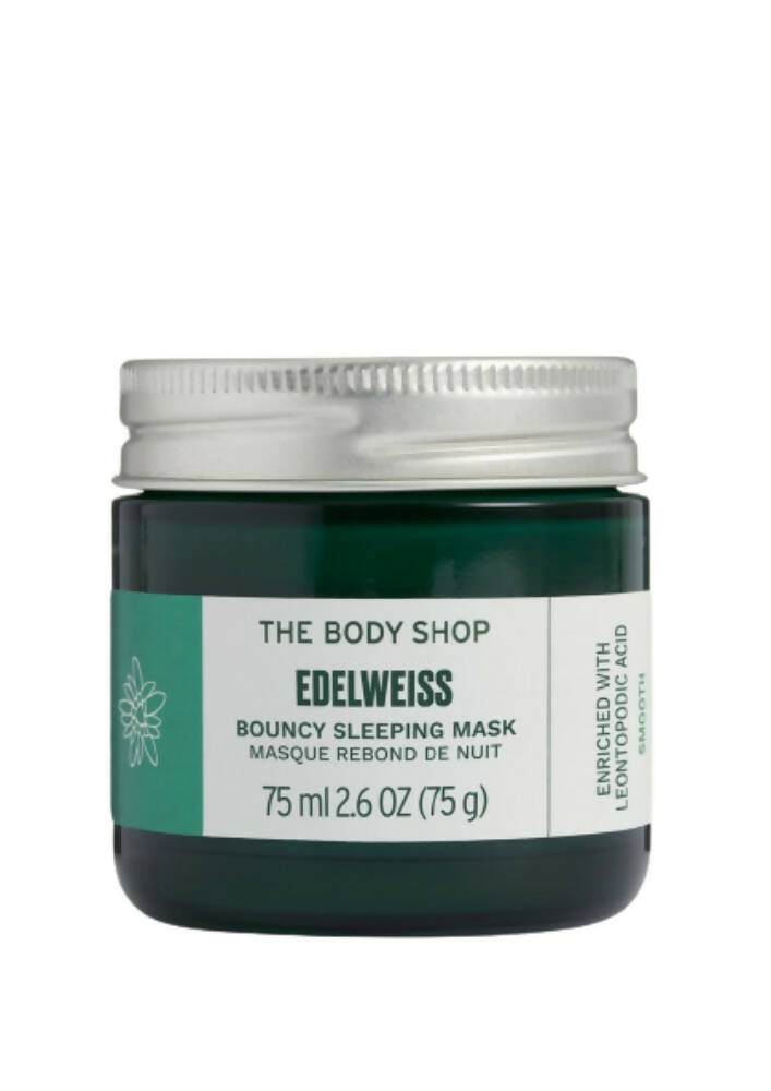 The Body Shop Edelweiss Bouncy Sleeping Mask - Distacart