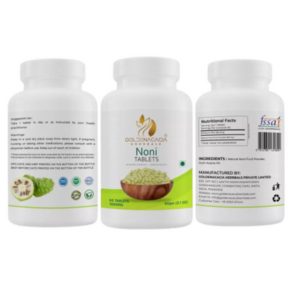Goldenacacia Herrbals Noni Fruit Tablets (1000mg) - Distacart