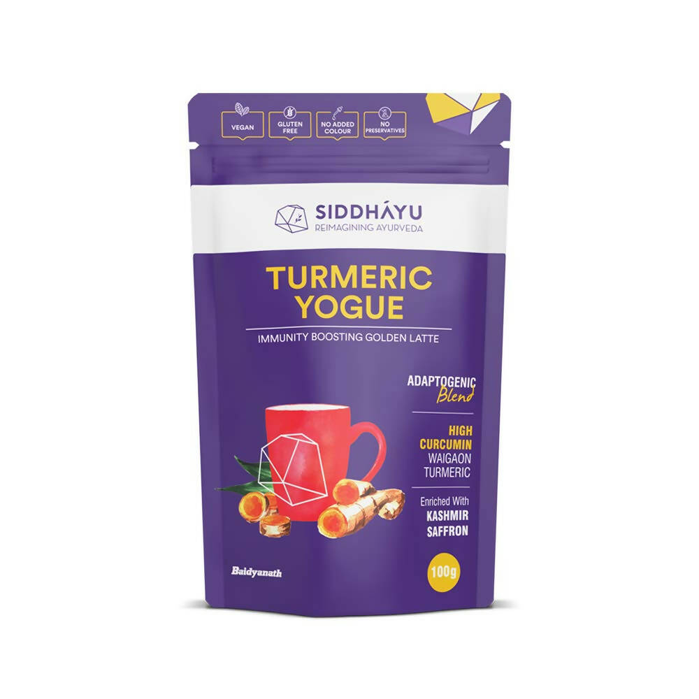 Siddhayu Ayurveda Turmeric Yogue Latte Mix - Distacart