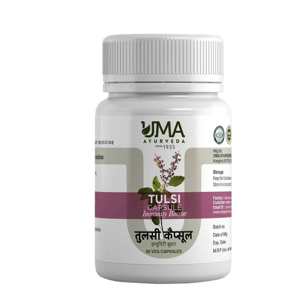 Uma Ayurveda Tulsi Capsules - Distacart