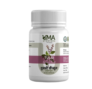 Uma Ayurveda Tulsi Capsules - Distacart
