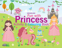 Thumbnail for Dreamland Fun with Princess Activity & Colouring : Children Interactive & Activity Book - Distacart