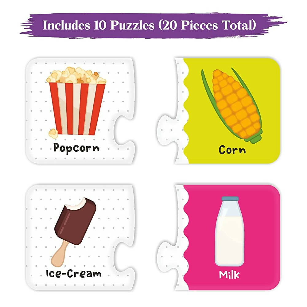 Webby Made of 2 Piece Learning Pack Jigsaw Puzzle for Kids - Distacart