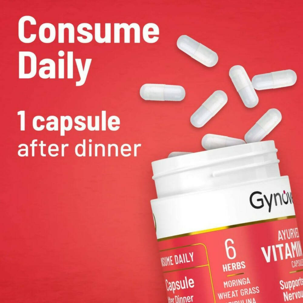 Gynoveda Vitamin B-12 Capsules - Distacart