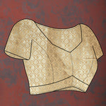 Thumbnail for Lorenvalley Fashion Cream Cotton Woven Design with Zari Weaving Design Saree - Distacart