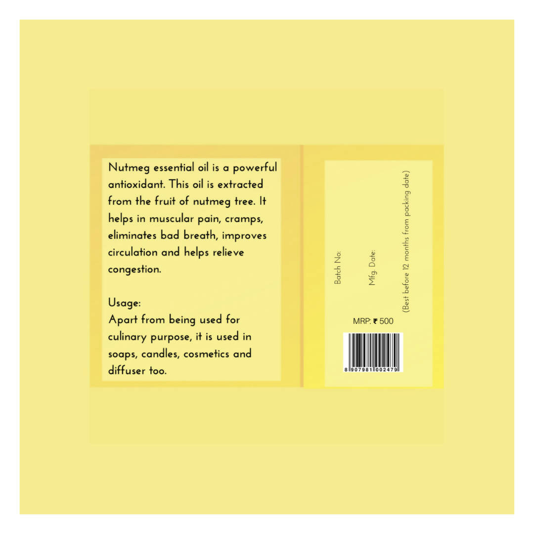 Oilcure Nutmeg Oil - Distacart